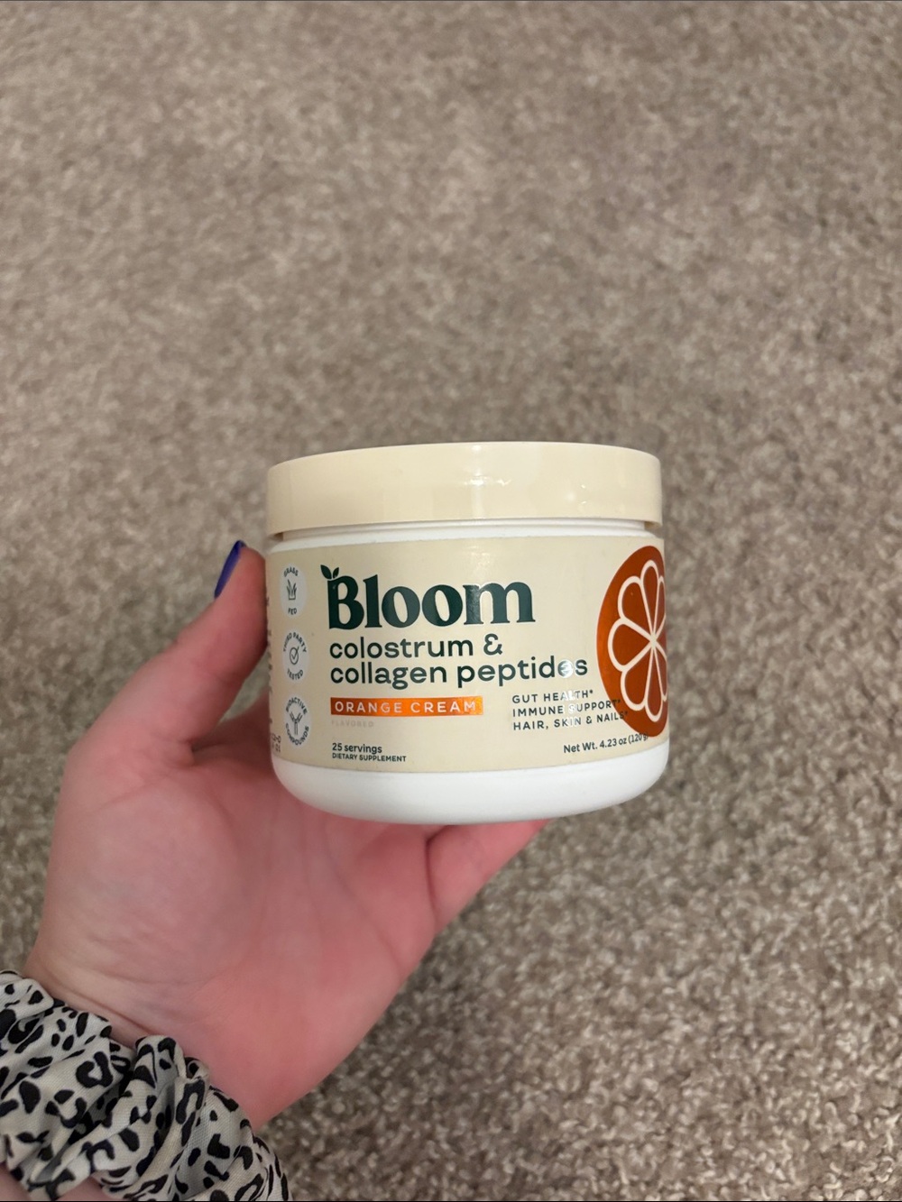 Bloom Colostrum & Collagen Peptides Orange Cream - Women's Bath & Body